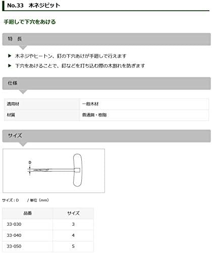 Amazon スターエム 33 030 木ネジビット 3mm Diy 工具 ガーデン