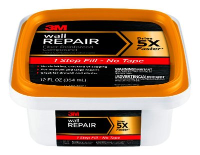 3M Company FPP-12-BB 12OZ Wall Repair Compound, 12 oz