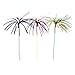 CiboWares 9.4 Inch Foil Fireworks Drinking Straw, Assorted Colors, Package of 50