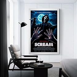 DKTFBRBO Scream Poster Horror Movie Poster Movie