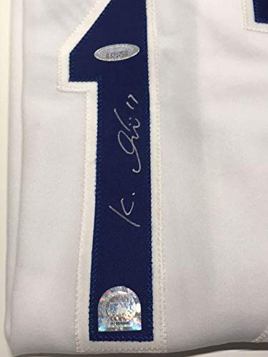 貴重 石井一久 B07r5f6gzm 02 直筆サイン入りユニフォーム ドジャース アイドル芸能人グッズ 多様な