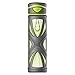 ZULU Core Glass Water Bottle with Quick-Cap Lid, 20 oz, Grey/Green