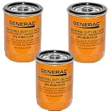 Generac - 3-Pack 070185E 90mm High Capacity Extended Duty Oil Filter - 0K06950SRV