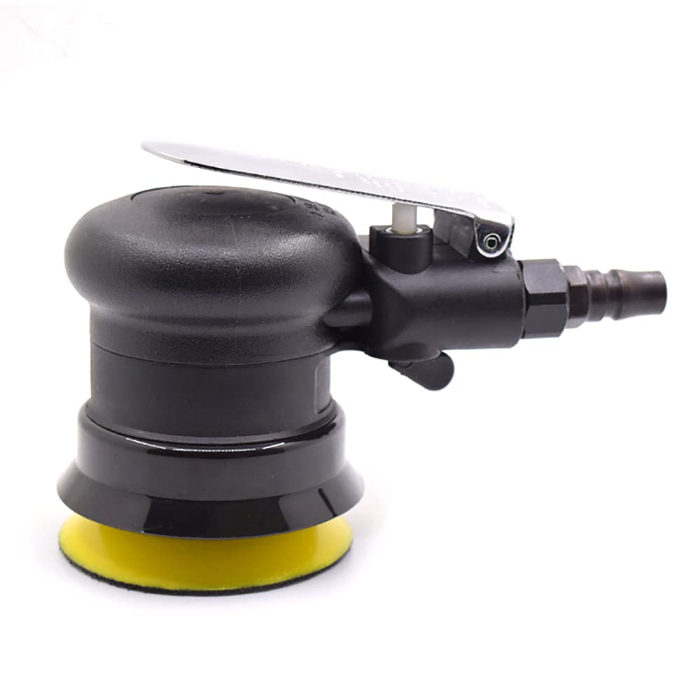 Jieotwice Air Palm Mini Random Orbital Sander Polisher 3 Inch Round Pad 75mm Air Tools WL-20314(12000RPM)