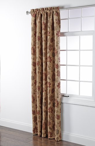 Stylemaster Home Products FBA_Melbourne Curtain Panel, 52" X 84", Wheat - Thumbnail 3