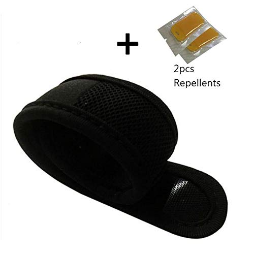 Akabsh_home Sweat-Absorbent Anti Mosquito Sports Wristband,Bug Insect Repellent Bracelet,2pcs Wrist Band