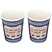 Exceptionlab Inc We Are Happy To Serve You 3 Ounce Ceramic Espresso Cup, Set of 2