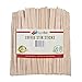 Bamboo Wood Coffee Stir Sticks 5.5''(500pcs), 100% Eco Friendly &, Perfect for Hot & Cold Beverages as Coffee & Tea Alternative Wood Solution to Plastic Stirrers by RogarBuy