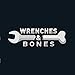 Wrenches & Bones Key Chain for Jeep Enthusiasts - Detailed JK/JKU/JL Stainless Steel Keychain for Jeep Wrangler Accessories Enthusiasts - Built (JKU)