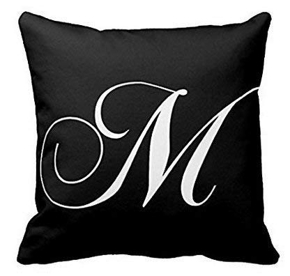 Wwoman Federe Per Cuscino Con Lettera M 45 X 45 Cm