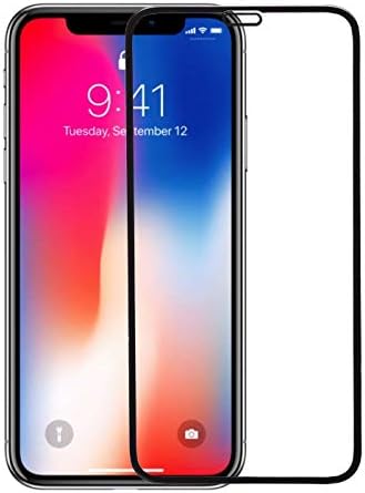 AA Tempered Glass for iPhone Xs 6D Protector [Easy Installation] [9H Hardness] [Scratch Resistant] [Non-Bubbles]