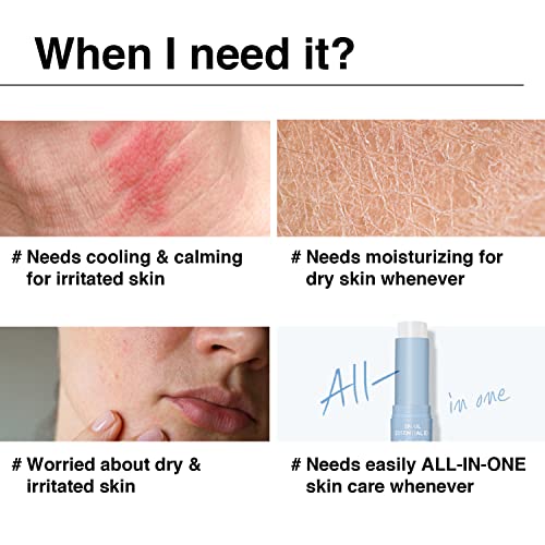 THESAEM SNAIL ESSENTIAL EX COOLING SOLUTION STICK BALM – UNDER EYE DEPUFFING & SOOTHING – FACE & EYE SERUM TREATMENT – WITH SNAIL COLLAGEN & AQUAXYL FOR MOIST GLOW, 0.38OZ.