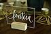 Cedar and Ink Acrylic Wedding Table Numbers 1-20, Acrylic Wedding Signs with Calligraphy Lettering, Glass Like Rustic Reception Event, Frames or Stands not Included (1-20)