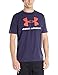 Under Armour Men's Sportstyle Logo T-Shirt, Midnight Navy (410)/Red, XX-Large