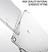 iPad 9.7 Case, Poetic Lumos TPU Cover with [Pencil Holder] [Apple Smart Cover Compatible] Ultra-Thin Impact Resistant Flexible Soft TPU Case for iPad 9.7 (6th Gen 2018) (5th Gen 2017) Crystal Clear