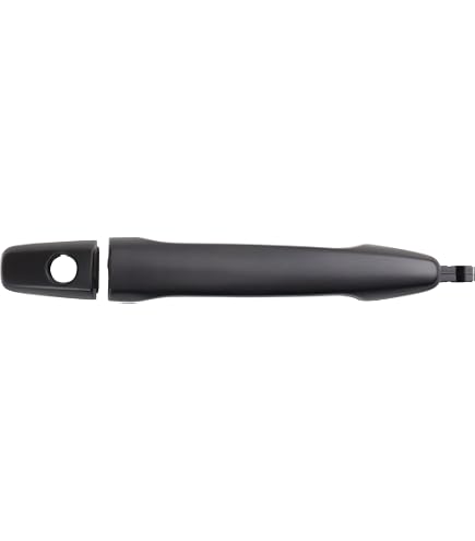 thumbnail image 2 of Evan-Fischer Rear Left Exterior Door Handle For Mitsubishi Montero (1998-2000) – Smooth Black Plastic, No Key Hole 2 of 5