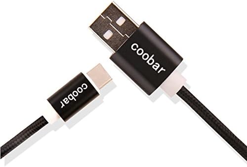 USB Type C Cable (3 FT) by Coobar, USB 3.0 Type C to Type A (USB-C to USB) Cable for Galaxy S8, Google Pixel, Pixel XL, OnePlus 3, HTC 10, Nexus 5X, 6P and LG G5 (Black)