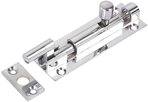 Dzina Barrel Bolt Necked 100mm (4 inch x 1 inch)-Pack 1