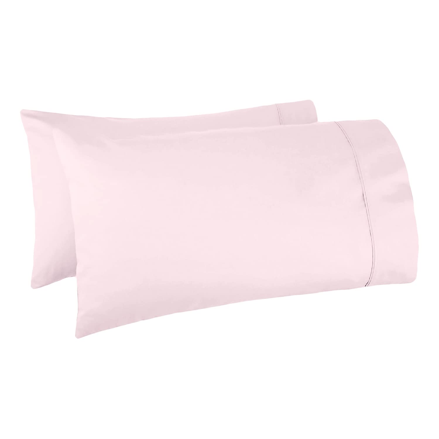 Photo 1 of 1000 Thread Count 100% Egyptian Cotton Pillow Cases, Blush King Pillowcase Set of 2, Long-Staple Combed Pure Natural 100% Cotton Pillows for Sleeping, Soft & Silky Sateen Weave Bed Pillow Cover