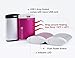 EnergyFlux Ellipse 5200mAh Rechargeable Wrap-Around Hand Warmer/USB External Battery Pack - Electronic USB Hand Warmer with Power Bank Pocket Warmer (Carnation Pink)