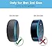 Amazom Echo Dot 3rd Gen Wall Mount, Outlet Wall Mount Hanger Holder for Echo Dot 3rd Generation,Built-in Cable Management, Plug in Kitchens, Bathroom and Bedroom- Black