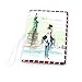 uxcell® White Statue of Liberty Prints Faux Leather Passport Holder Cover