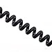Vention A03-2 90 Degree Right Angle 3.5mm Jack Coiled AUX Audio Cable, Black