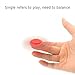 Hand Spiner Fidget Toy LuvnFun EDC Little Finger Spinner Fidget Spinner Toy - Red