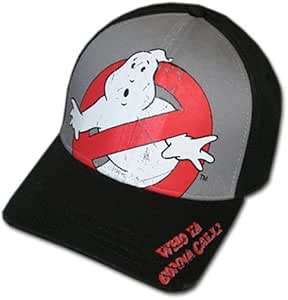 Ghostbusters: Baseball Cap Hat - Distressed Logo Flex (Apparel)