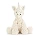 Jellycat Fuddlewuddle Unicorn Stuffed Animal, Medium, 9 inches