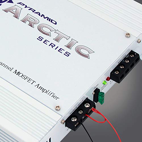 2 Channel Car Stereo Amplifier 1000W Dual Channel Bridgeable High