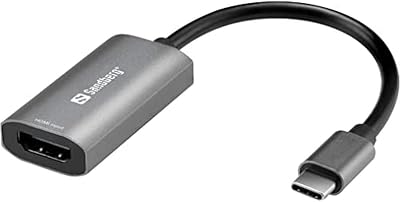 Sandberg HDMI Capture Link to USB-C 4K 1080p 30FPS Video Audio Capture Device