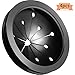Xgood 4 Packs Garbage Disposal Splash Guard Sink Black Rubber Stopper Baffle Disposal Replacement Waste Food Disposal Drain Stopper