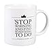 Downton Abbey – Stop Whining and Find Something to Do Ceramic Coffee Mug 11oz