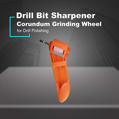 Portable Drill Bit Sharpener Diamond Bit Sharpening Tool Corundum Grinding Wheel Electric Power Auxiliary Tool