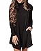 StyleDome Women's Pullover Sweater Knitted Pocket Casual Loose Long Sleeves Dress