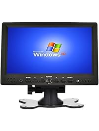 Lancevon- 7 inch HDMI VGA HD LCD Computer Monitor display screen , good use for raspberry pi 3 monitor ; - IPS 1024x600 Video Audio inputs -Build in speaker