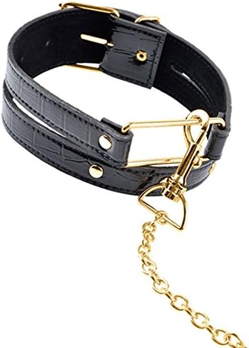 Sexy Black Collar &amp; Leash