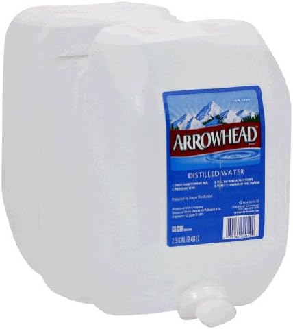 Arrowhead Water Distilled 2.5 Gal (Pack Of 2)
