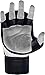 RDX MMA Sparring Gloves Martial Arts, Muay Thai, Kickboxing, Ventilated Open Palm for Grappling, Karate Mitts for Adults
