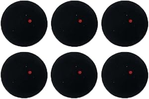 Gloperti Single Red Dot Squash Balls - 6 Pack