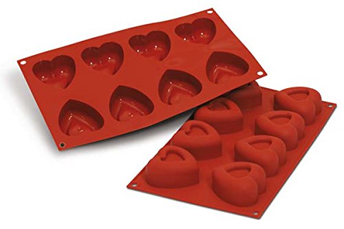 silikomart - Passion Heart Silicone Mould