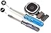 MMOBIEL Main Camera for Samsung Galaxy S4 i9505 i9500 Series I545 L720 R970 I337 Replacement Rear Back 13 MP Autofocus Flash Cam Reverse with 2x Screwdriver