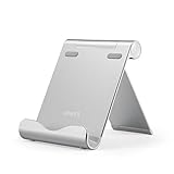 Anker Aluminum Multi-Angle Universal Phone and Tablet Stand for iPhone, iPad, Samsung Galaxy, HTC, Nexus and More (Silver)