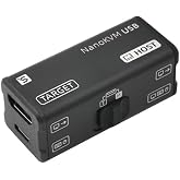 youyeetoo Sipeed NanoKVM-USB, 4K KVM, Finger-Sized, for Servers/SBCs, Convenient Operation and Maintenance/Tools for Multi-Device Collaboration, USB-KVM (Black)