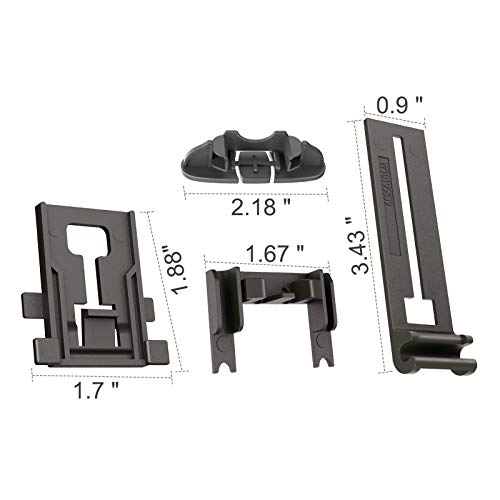 Upgraded W10350376 W10712394 Dishwasher Top Rack Parts for Kenmore