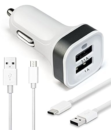 High Quality Two Usb Port Car Charger 3 1a With Micro Amazon In
