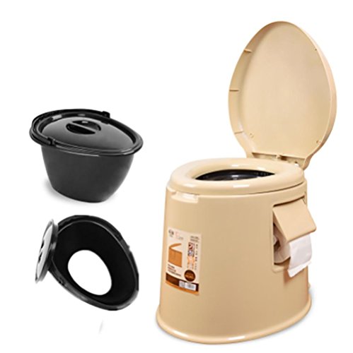 KanXin Portable Toilet w / Waste Tank for Travel, Camping, Boating, Caravan, Campsite, Hospital Gallon Toilet , 2 - Thumbnail 5