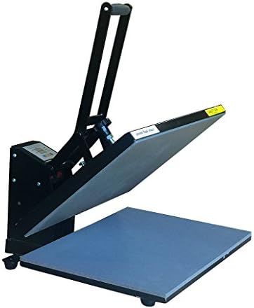 Fancierstudio Powerpress New Model High Pressure Extra Large Wide Body Industrial-Quality Digital 16-by-24-Inch Sublimation T-Shirt Heat Press 16x24A Black