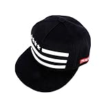 XTX Men Hip Hop Stripe Star Embroidered Flag Snapback Baseball Hat Cap Adjustable